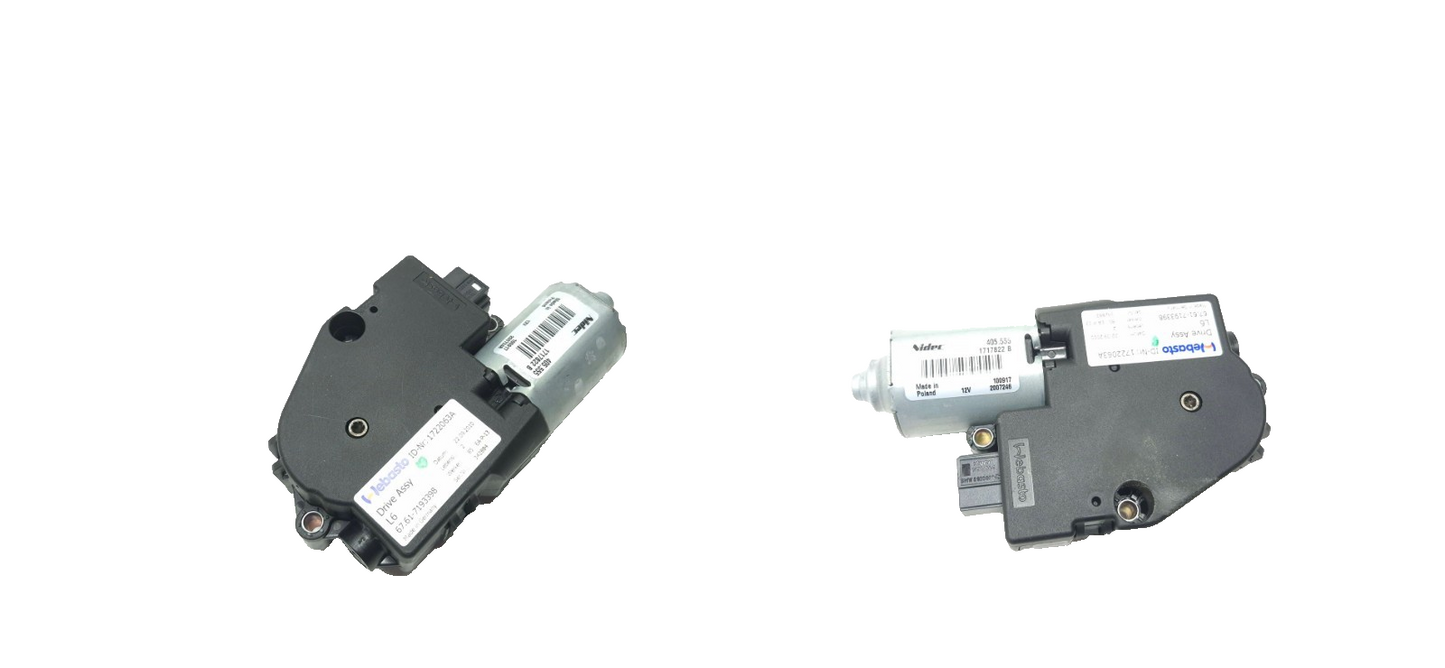2011 BMW 750li Sunroof Motor Pair 7193398 OEM