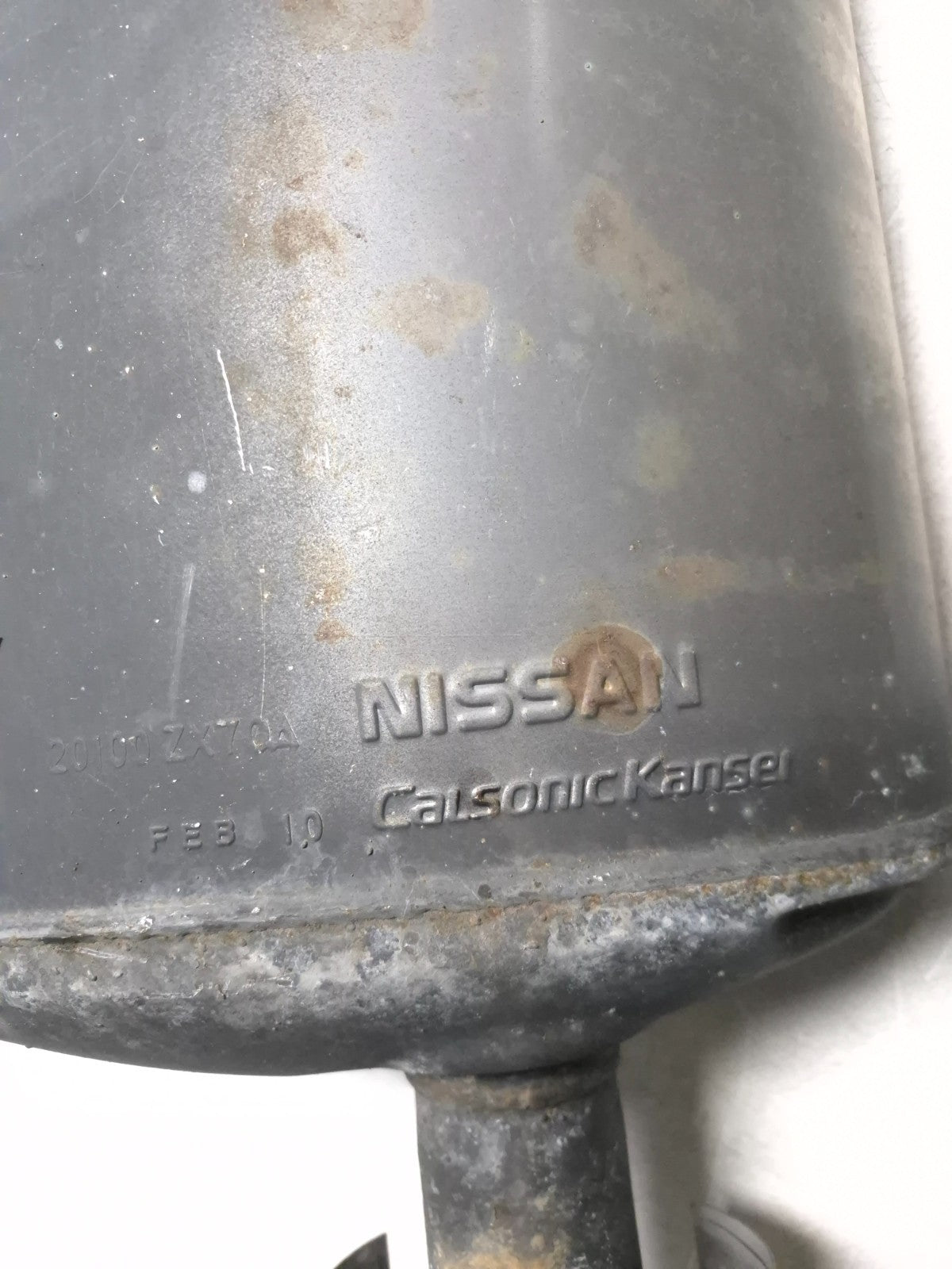 2010 Nissan Maxima Sv Exhaust Muffler Pipe 2pcs OEM