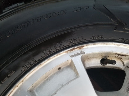 10-14 Chevrolet Suburban Wheel Goodyear Wrangler 265/70r17 11.5/32" 4pcs OEM