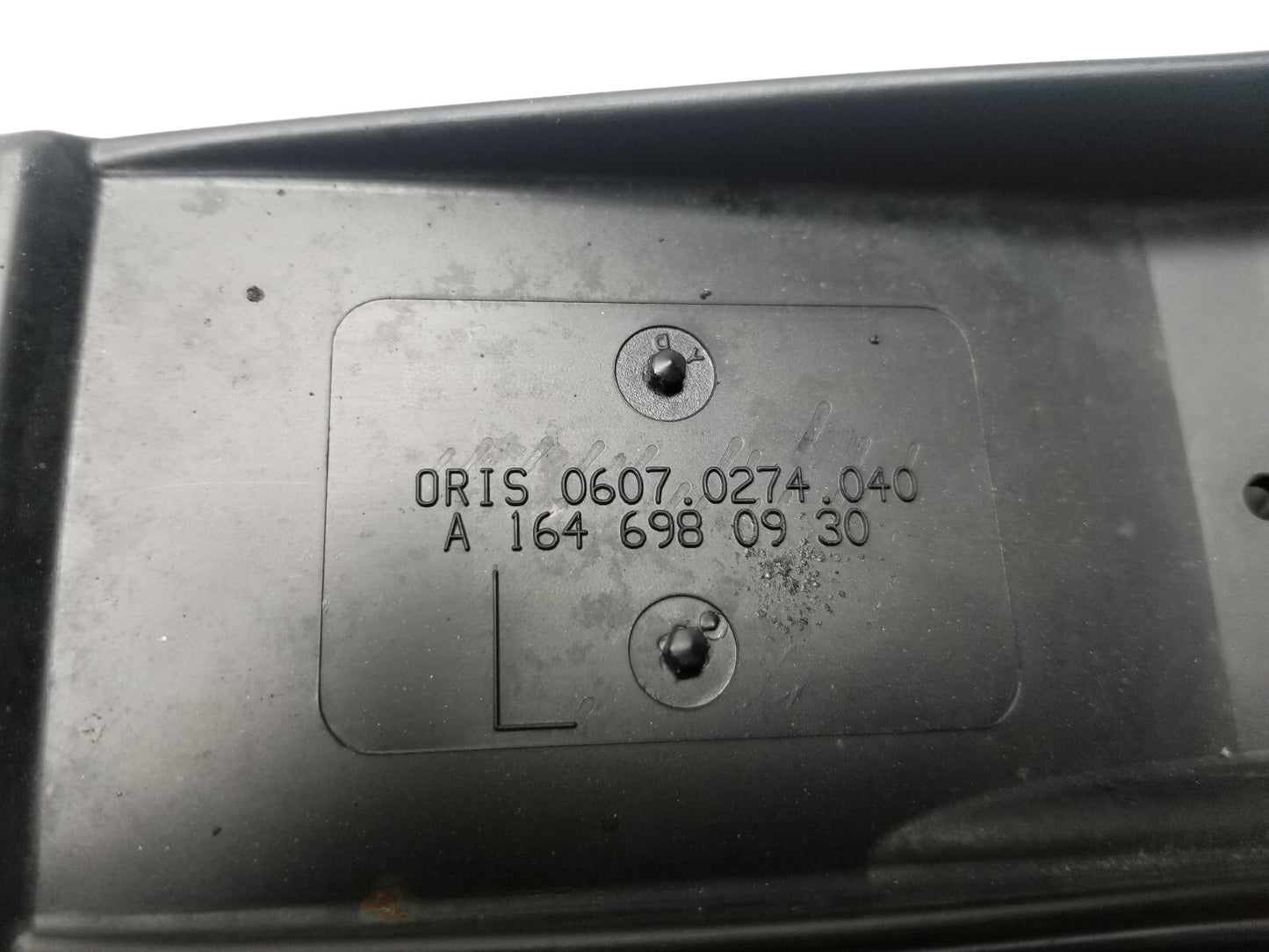 2007 Mercedes Ml500 Running Board Bracket Side Step Nerf Bar Pair OEM