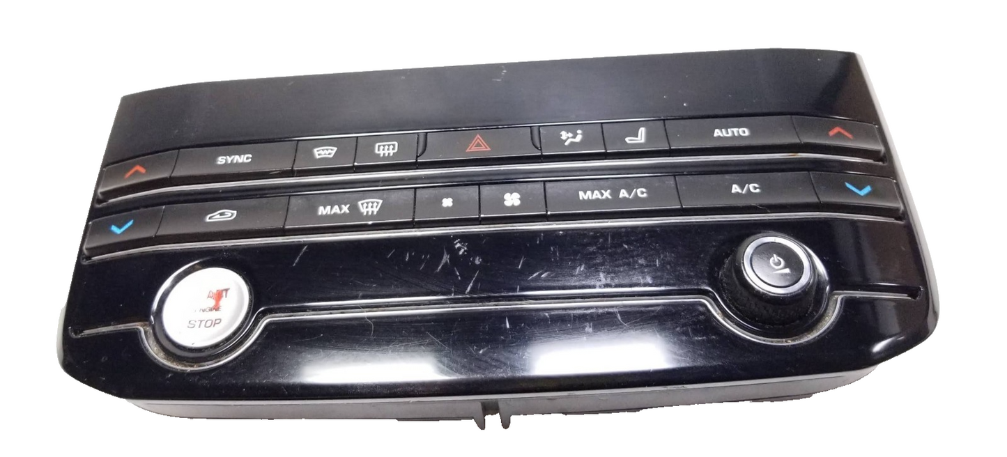 2017 Jaguar Xe Heat AC Climate Temperature Control Unit Gx63-18c858-sd