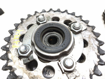 2021 Kawasaki Z125 Pro Br125j Rear Hub W/ Sprocket Assy & Drive Chain OEM