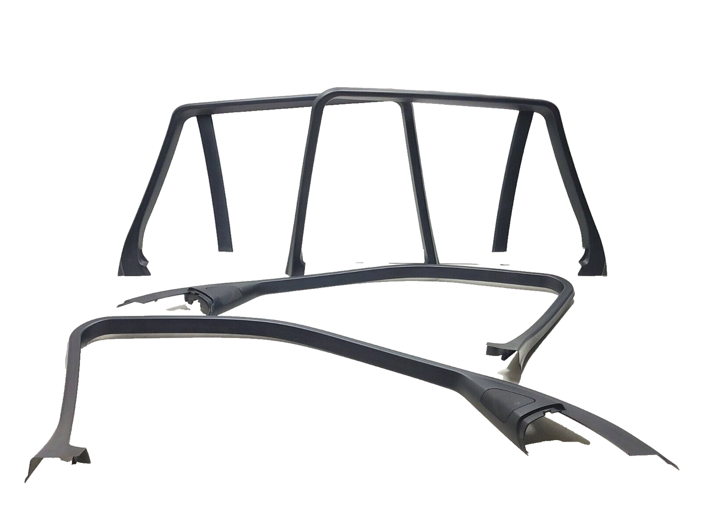 07 - 13 BMW X5 Interior Door Window Chanel Frame Cover Trim 4pcs OEM