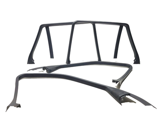 07 - 13 BMW X5 Interior Door Window Chanel Frame Cover Trim 4pcs OEM