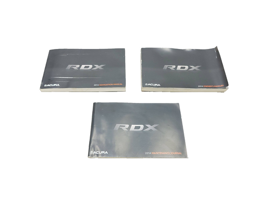 13-15 Acura RDX Owner's Manual OEM ✅