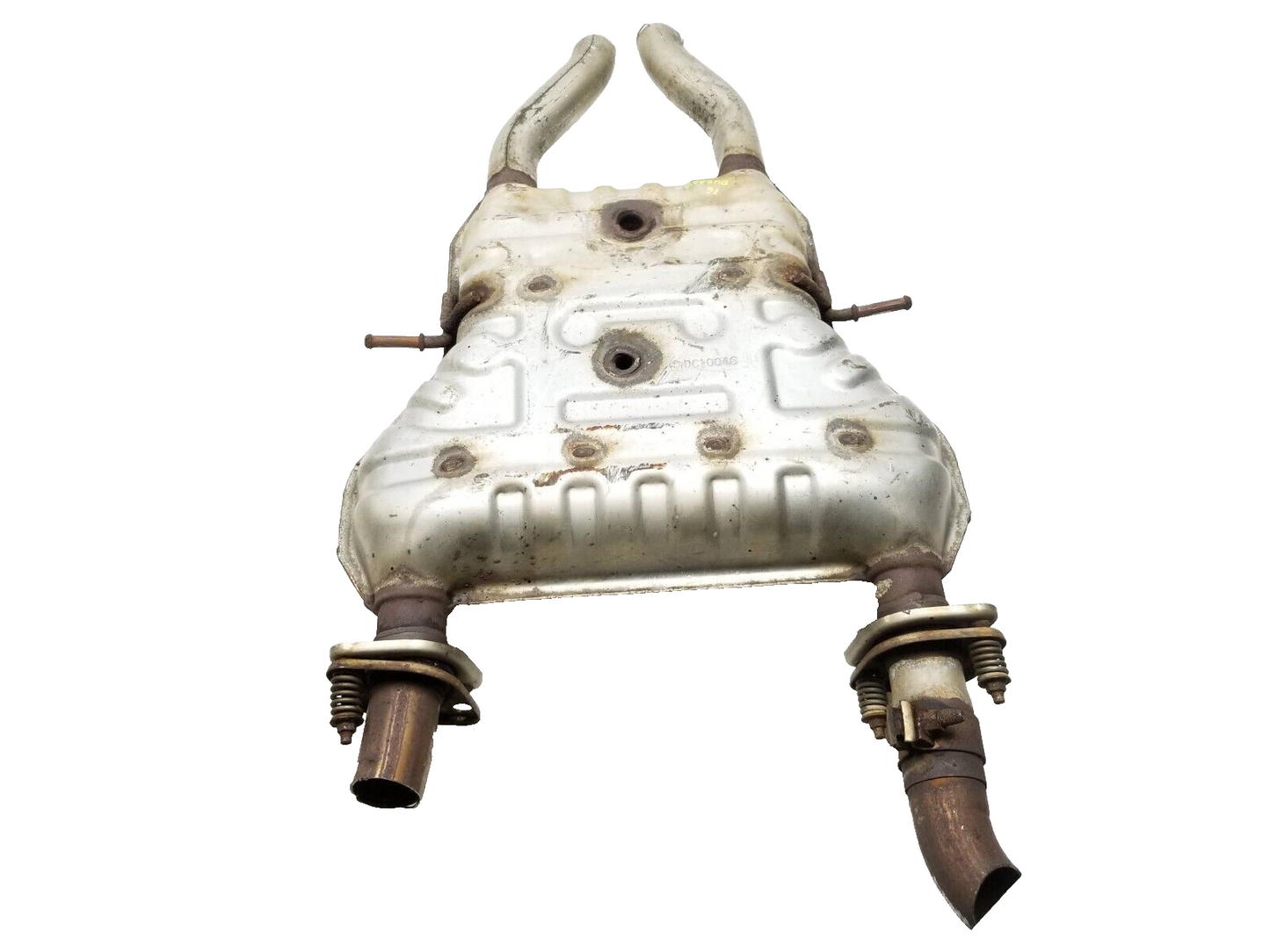 16 - 22 Dodge Durango Exhaust Pipe Center Muffler Resonator 3.6l OEM