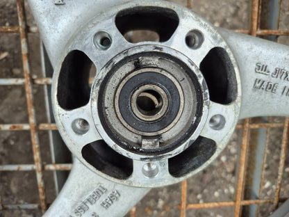 1993 Suzuki Gsx600fp Katana Front & Rear Wheel W/ Tire Pair R 17 OEM