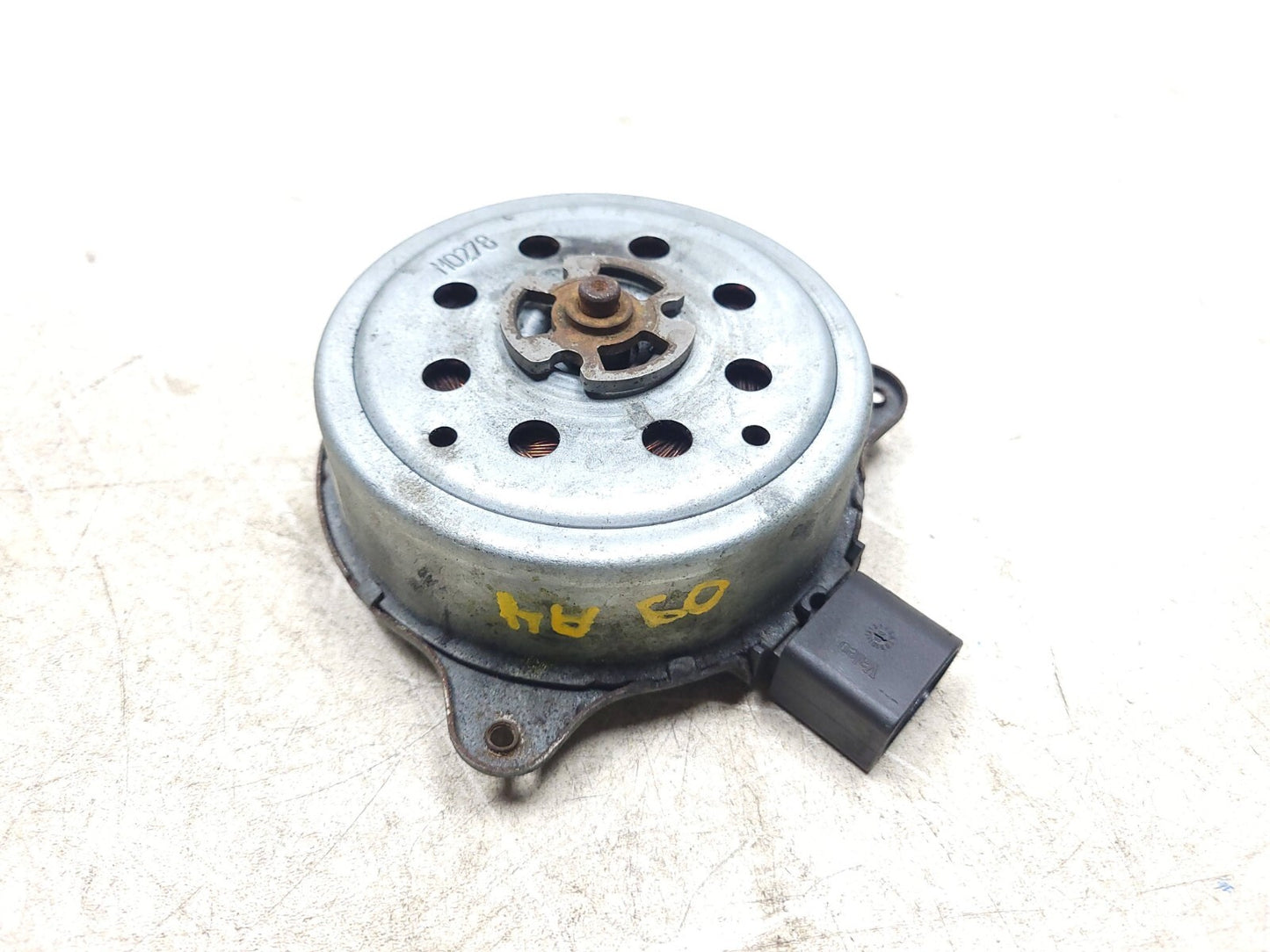 2009 Audi A4 S4 Sedan Radiator Cooling Fan Motor Electric OEM