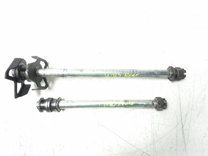 2019 Kawasaki Er400 Z400 Wheel Axle Front & Rear Pair OEM