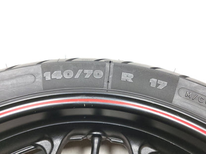 2016 Yamaha R3 Yzfr3 Rear Wheel Rim Tire 140/70 R17 OEM *straight*