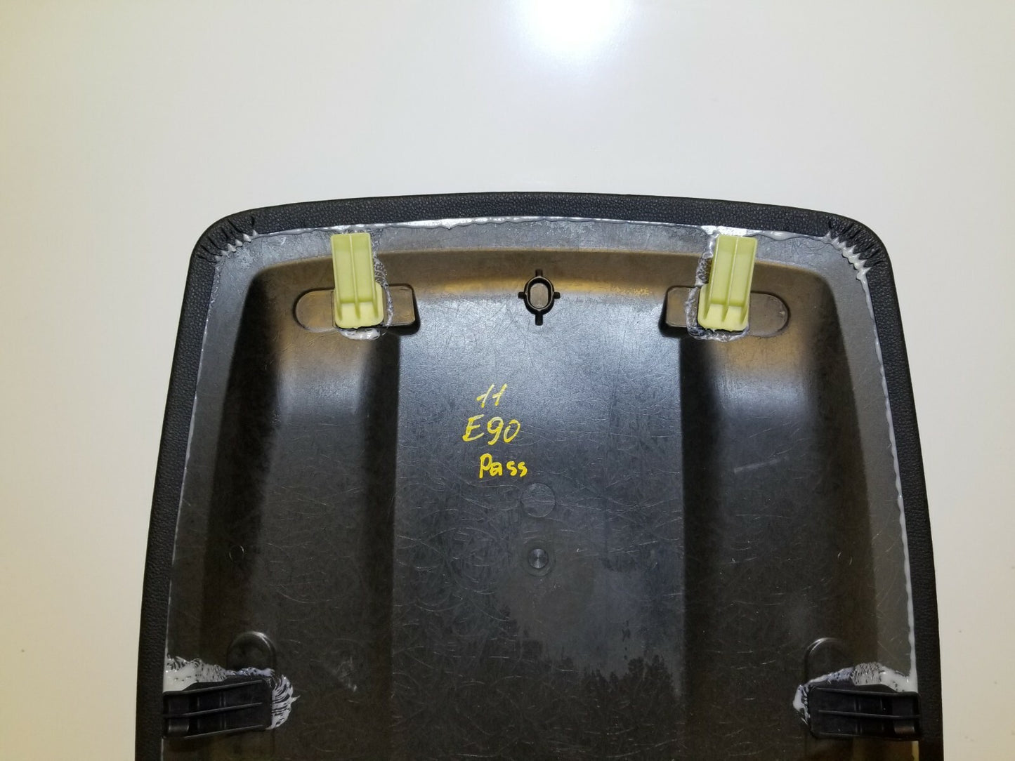 2011 BMW 328xi Front Passenger Seat Back Cover Panel OEM