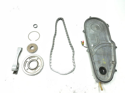 2011 Ski-doo Mxz Tnt 600 E-tec Chaincase Cover 45t Sprocket Gear Chain Set OEM