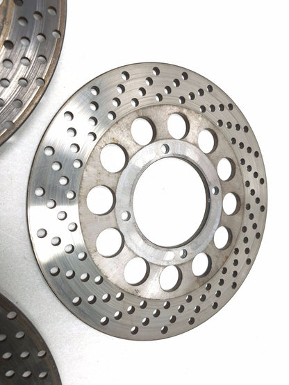 1993 Suzuki Gsx 600 Fp Katana Rear & Front Brake Disc 3 Pcs OEM