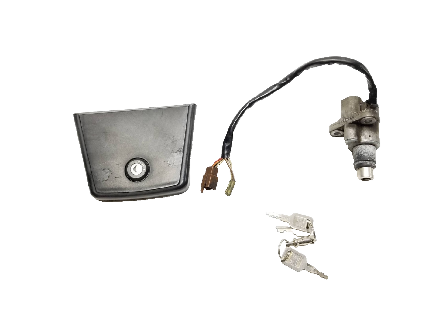 1990 Kawasaki Vn750 Vulcan Ignition Lock Set & Fuel Cap 4 Pcs OEM