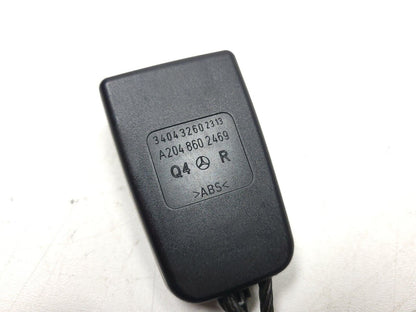 08-14 Mercedes C300 W204 Front Passenger Seat Belt Buckle OEM