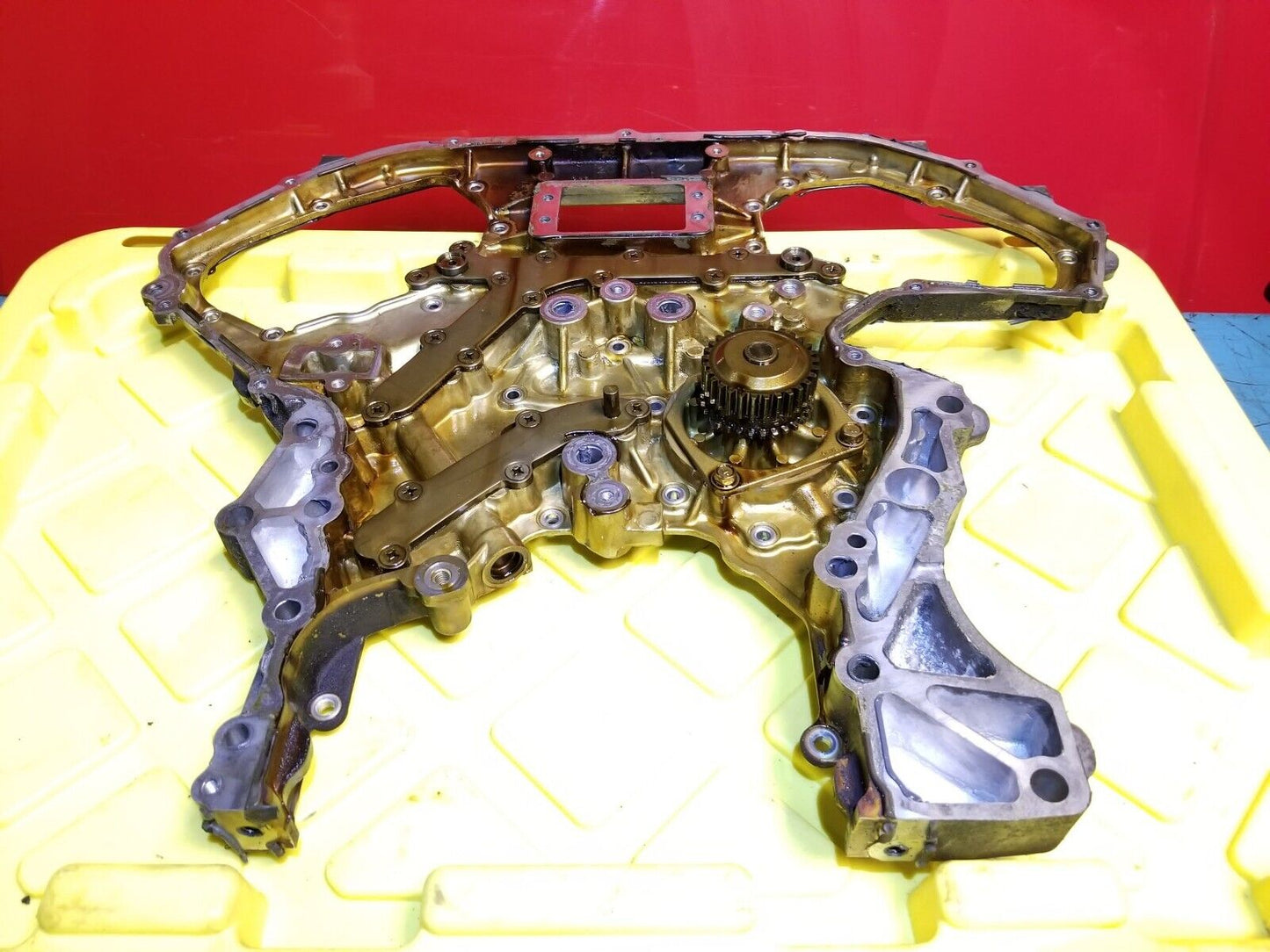 09-13 Infiniti G37 X Engine Rear Timing Cover Vq37vhr OEM ✅