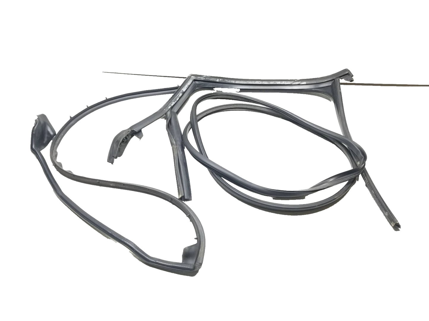 2014 Audi A6 Rear Passenger Door Weatherstrip Seal 3pcs OEM