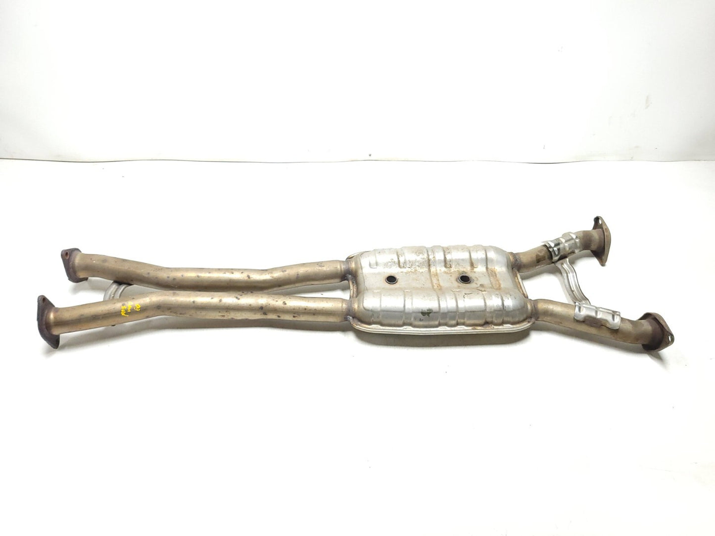09-12 Hyundai Genesis Exhaust Resonator Muffler Tail System 4.6l OEM Sedan