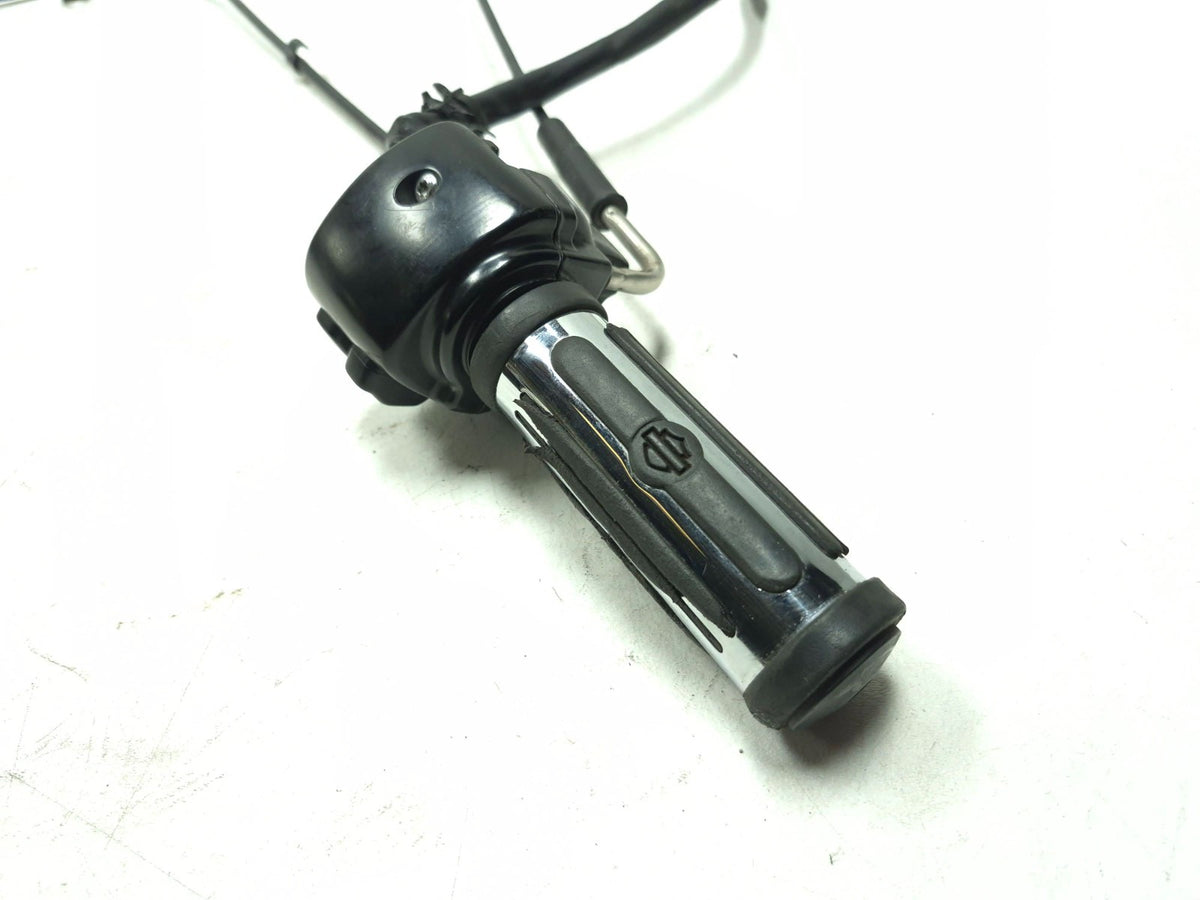 2002 Harley Davidson Touring Road King Right Handlebar Switch W/ Grip Cable OEM