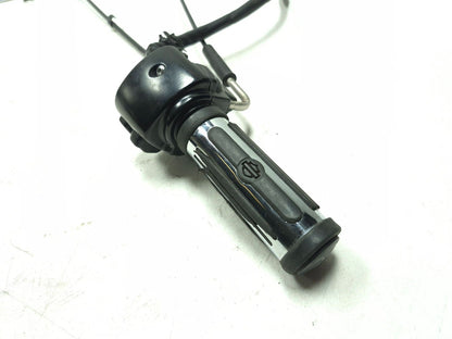 2002 Harley Davidson Touring Road King Right Handlebar Switch W/ Grip Cable OEM