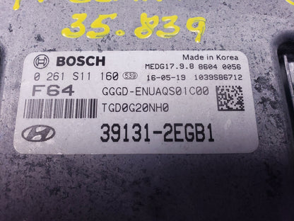 2017 Hyundai Elantra Gt 2.0l Engine Ecm Ecu Control Computer Module OEM