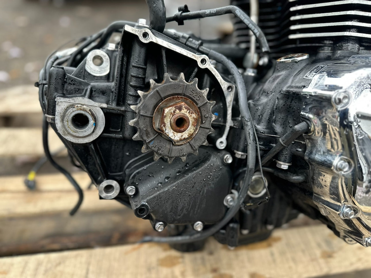 2014 Triumph America Engine Motor OEM 5,083 Miles