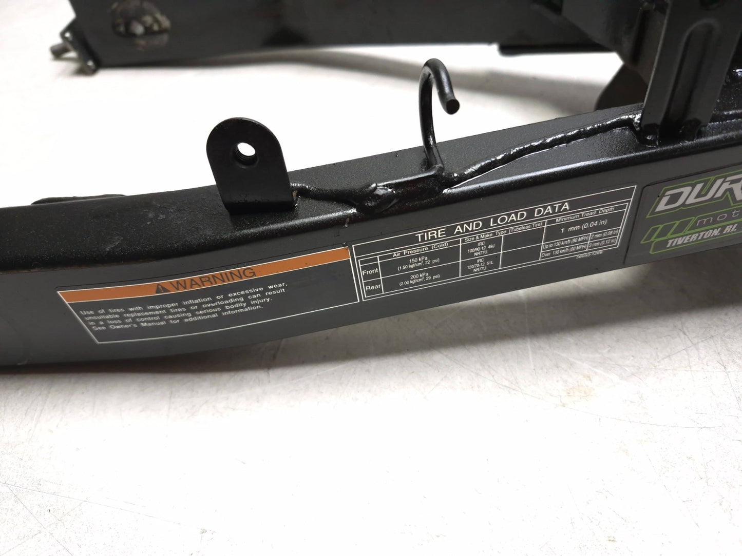 2021 Kawasaki Z125 Pro Br125j Rear Swingarm OEM