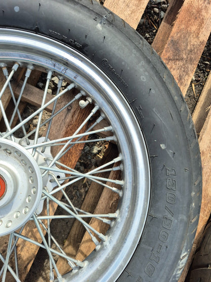 2004 Suzuki Vl800 Boulevard C50 Wheel Rim & Tire Front & Rear *straight* OEM