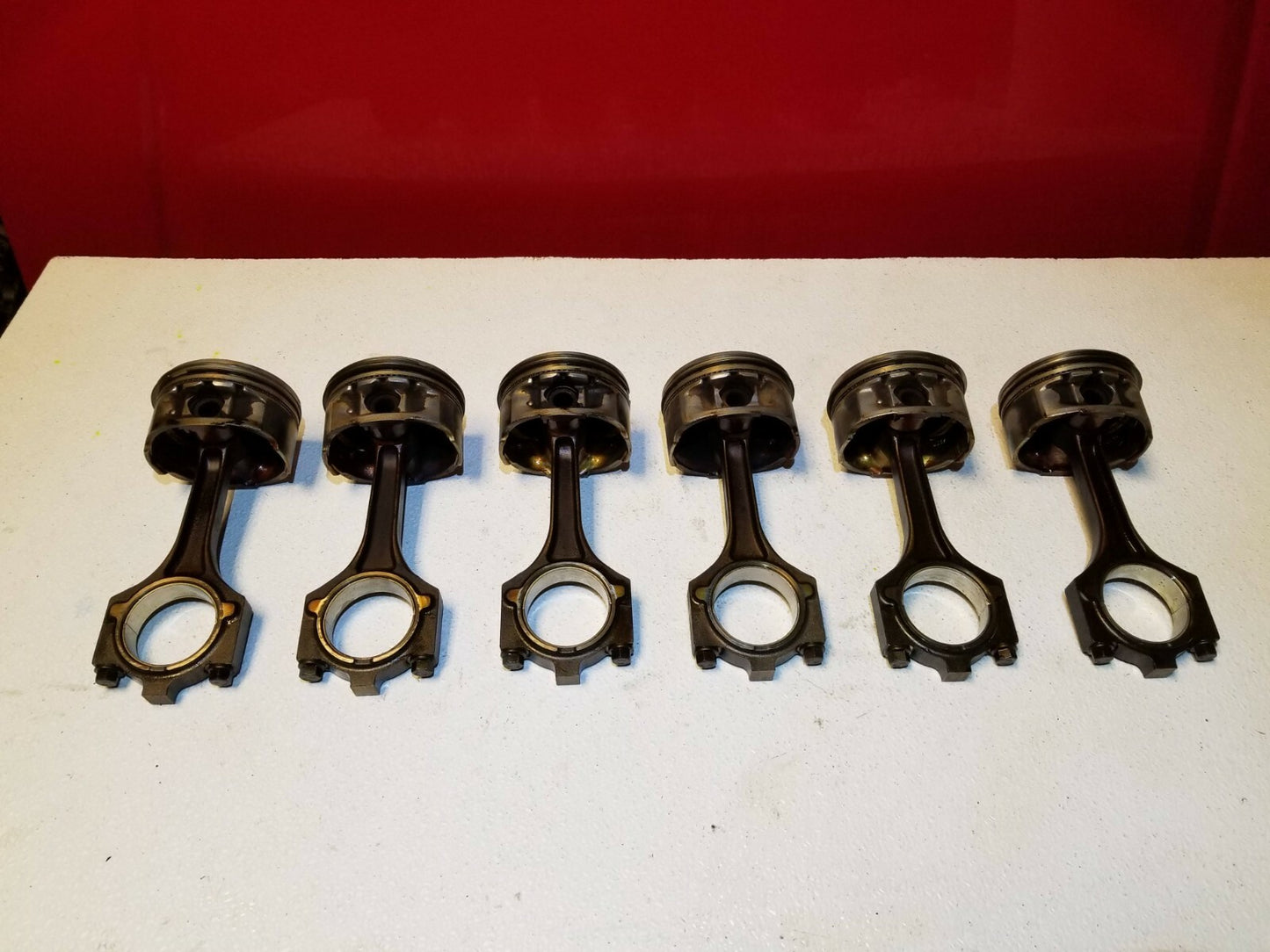 2008 Ford Escape 3.0l Piston W/ Connecting Rod 6pcs OEM