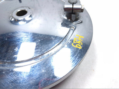 1996 Yamaha Virago Xv750 Rear Chrome Brake Drum Assembly OEM