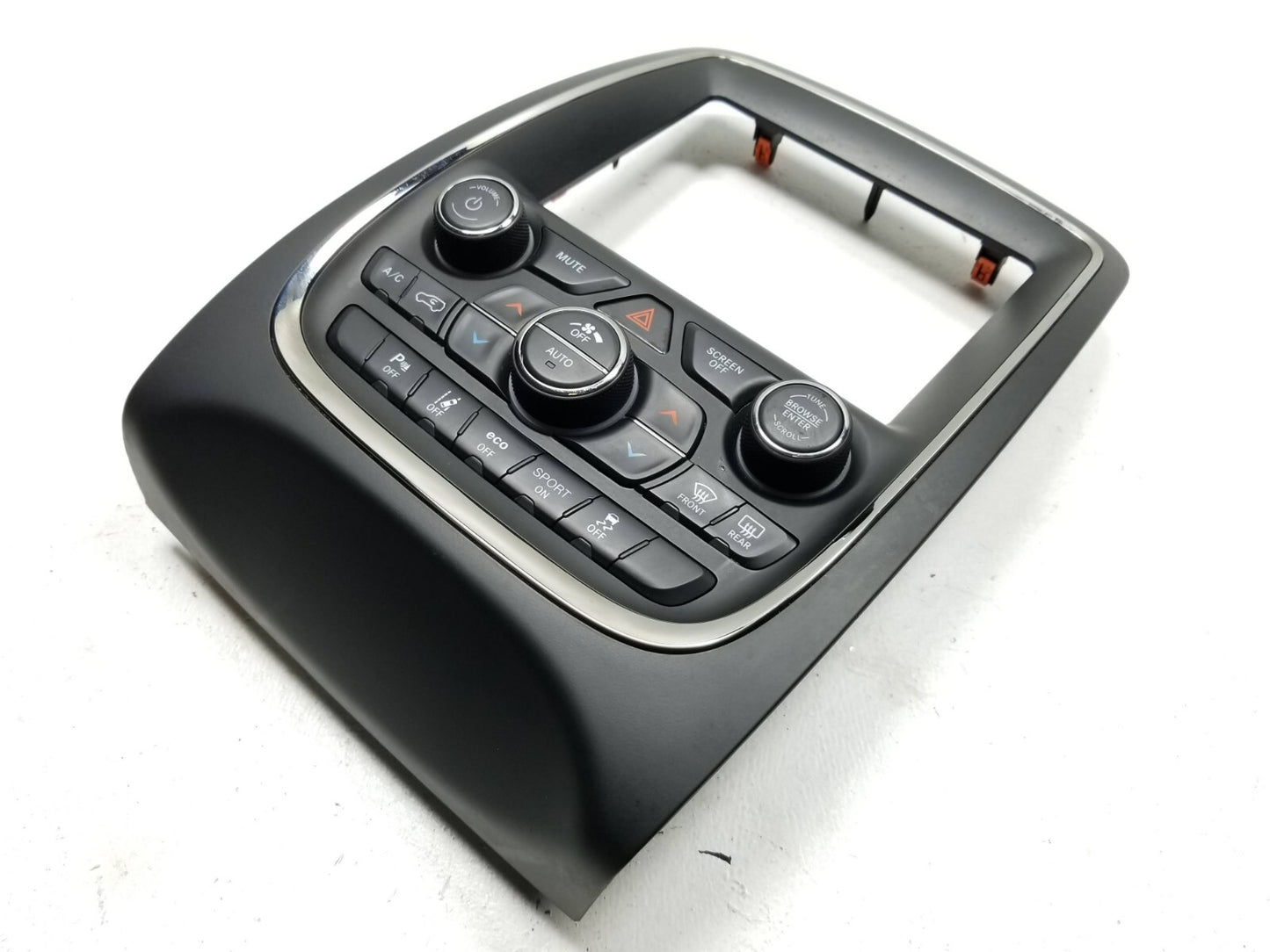 2018 Dodge Durango A/c Heater Climate Switch W/ Trim Bezel OEM