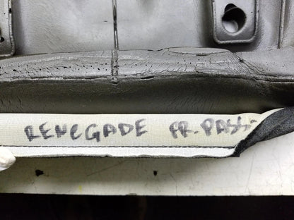 2015 Jeep Renegade Front Right Passenger Seat Cushion Bottom Lower OEM