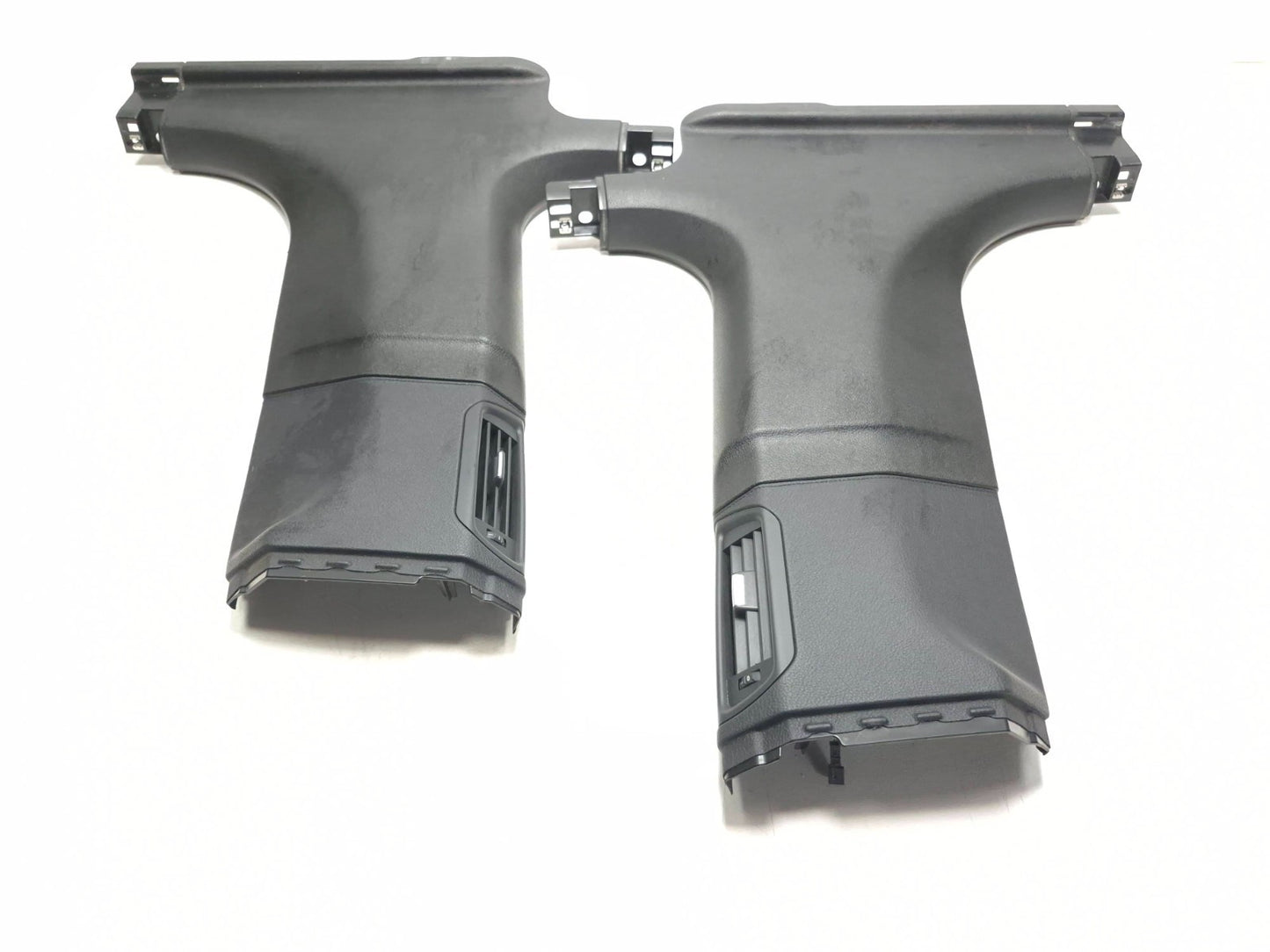 2011 BMW 750li B Pillar Trim Cover Lower Left & Right Pair OEM