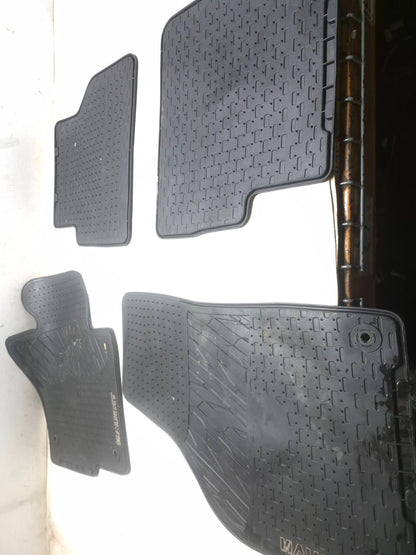 2011 Volkswagen Tiguan All Weather Rubber Floor Mat 4pcs OEM