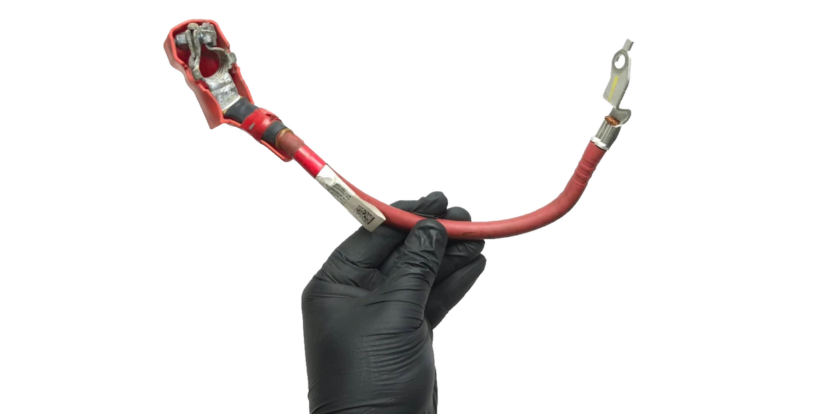 2018 Tesla Model 3 Battery Positive Terminal Wire Cable 1067971-00-d OEM
