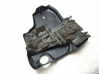 2013 BMW 328i F30 2.0l Engine Cover & Sound Absorber Panel Pair OEM