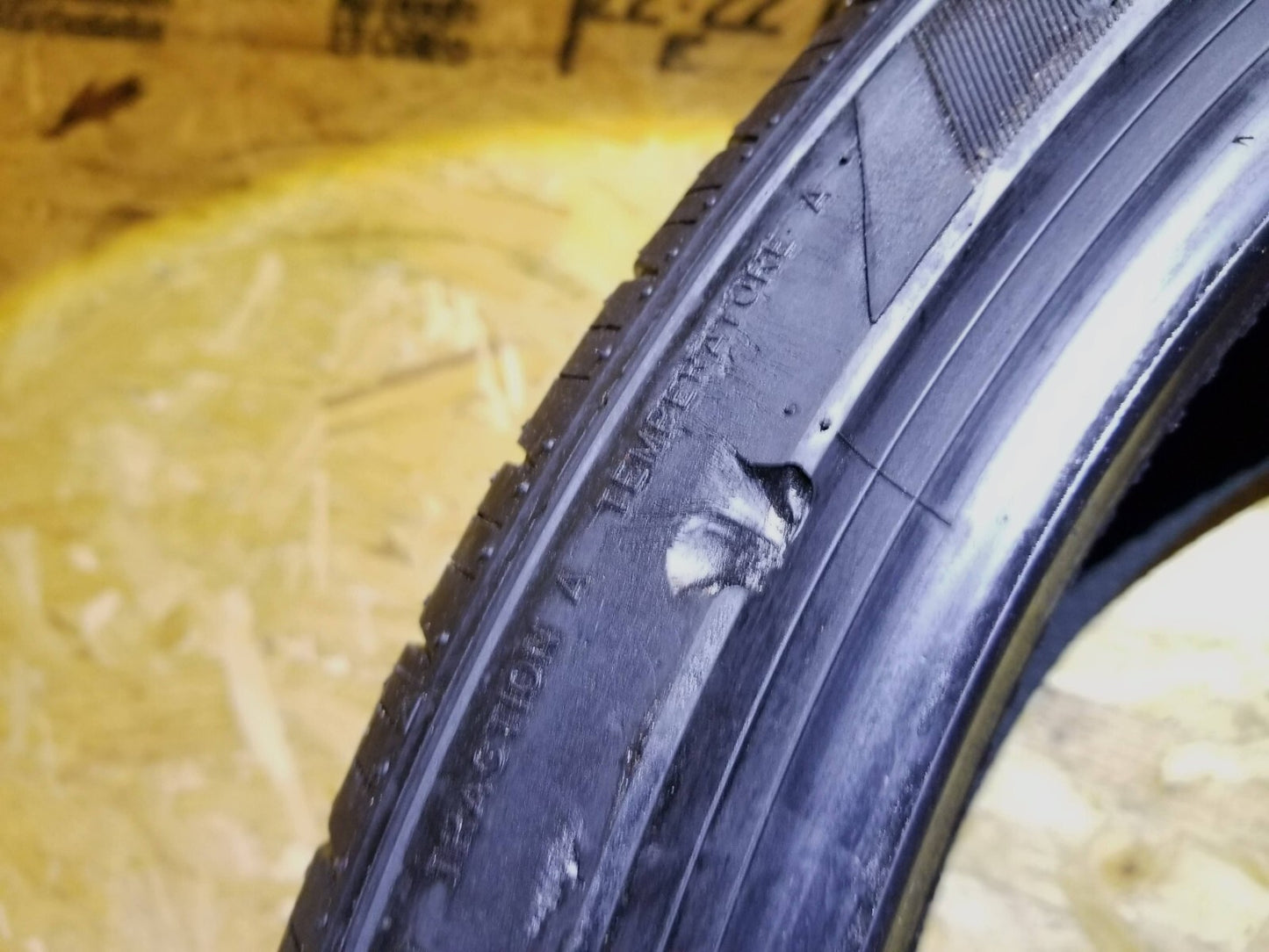 255/35r20 Supermax Tread 7.5/32" Used Tire