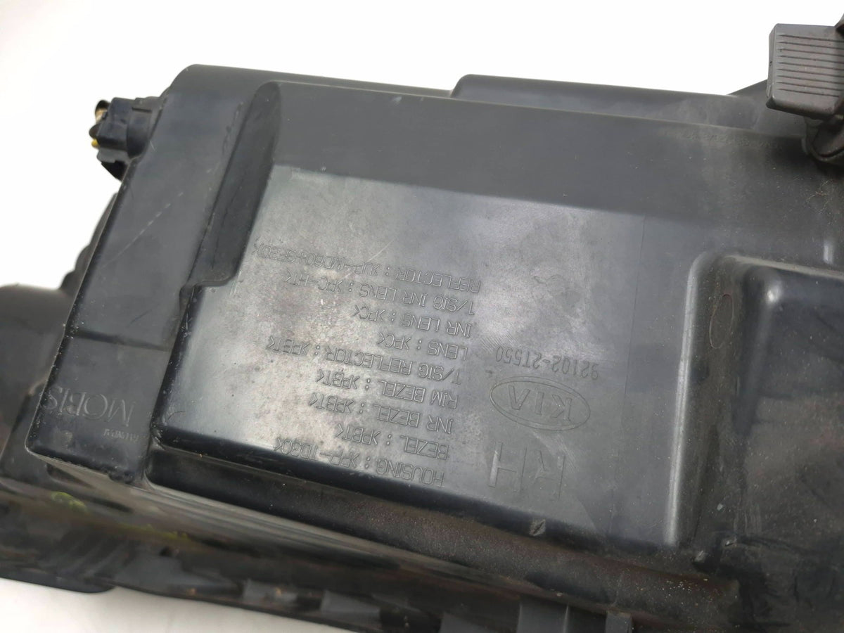 2015 Kia Optima Headlight Passenger Side Right 921022t550 OEM