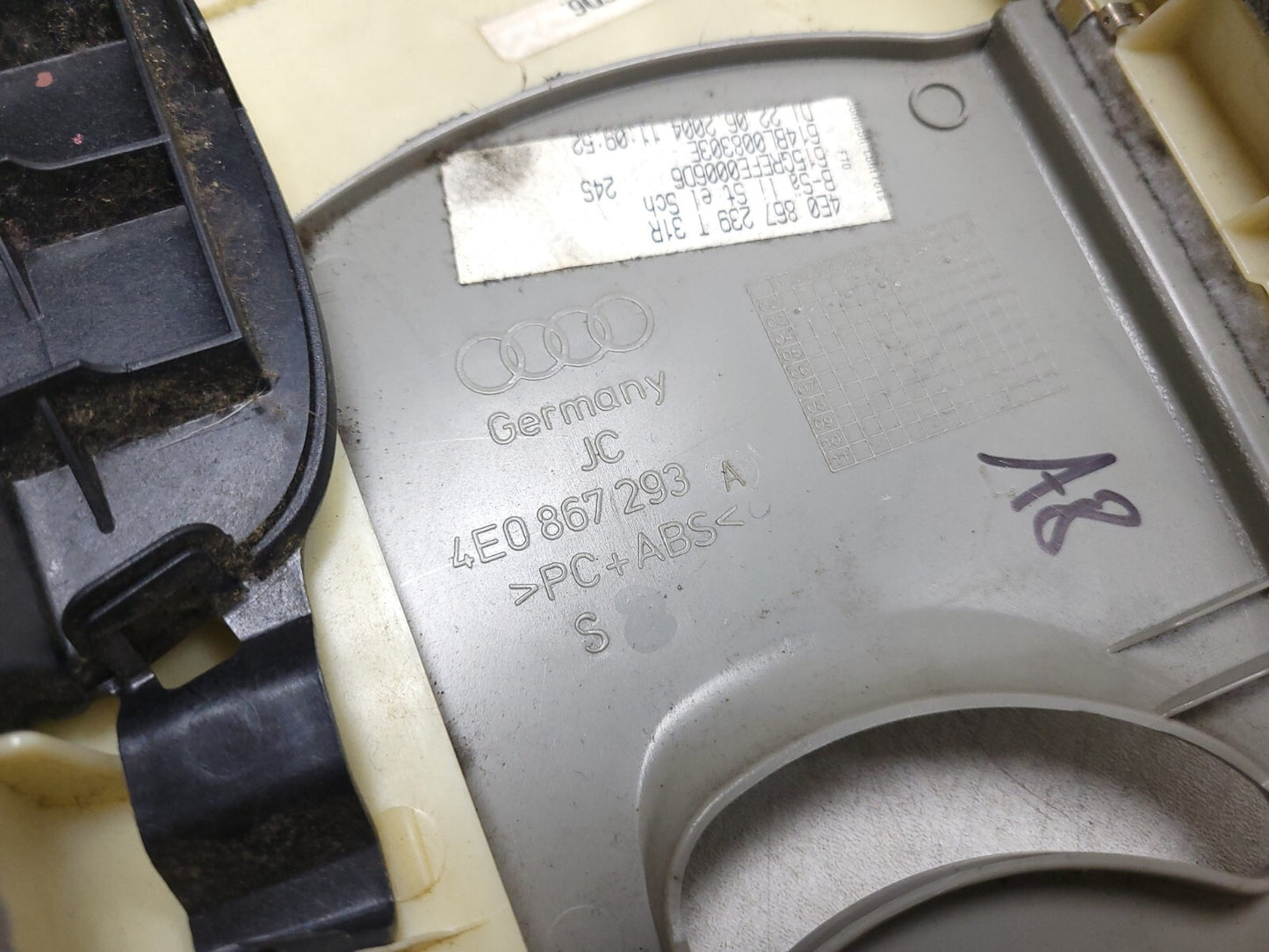 2004 - 2010 Audi A8l A8 S8 B Pillar Upper Trim Left & Right OEM