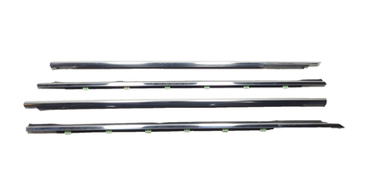 09-12 Hyundai Genesis Door Window Belt Seal Molding 4pcs OEM Sedan