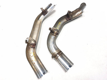 2009 Harley-davidson Sportster Xl883l Heat Shield Rear & Front Exhaust 3 Pcs OEM