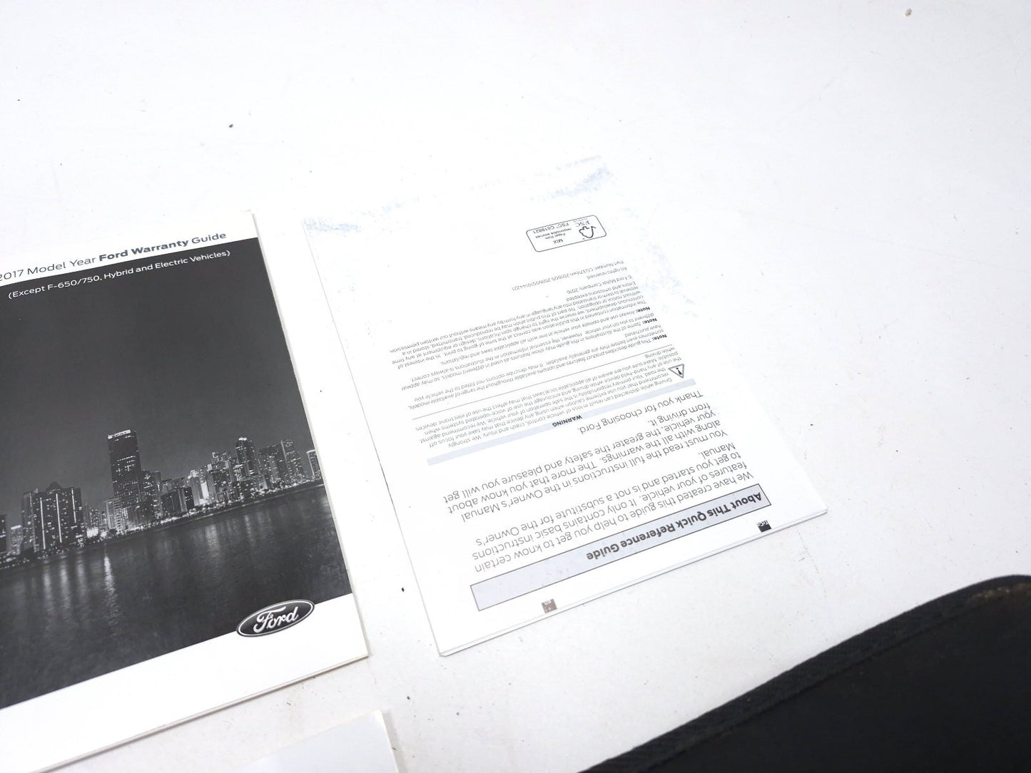 2017 Ford Transit Connect Xl Owner Manual OEM