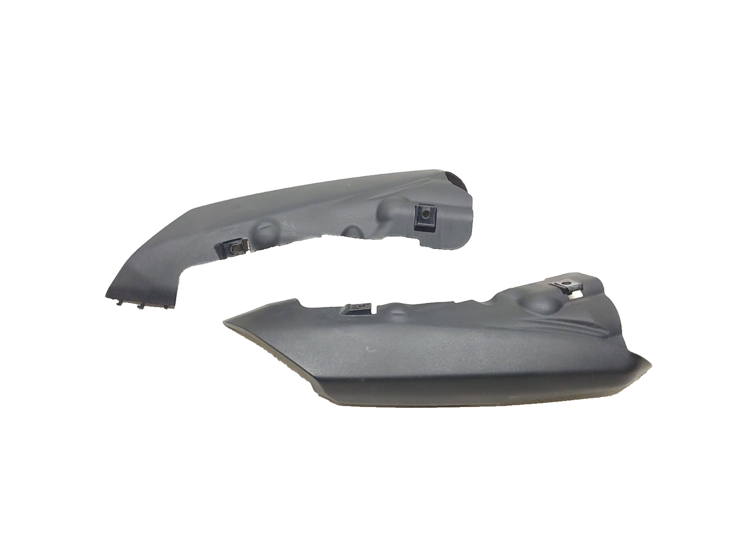 2007 Kawasaki Ninja Zx-6r Zx600 Muffler Exhaust Pipe Cover Heat Shield Pair OEM