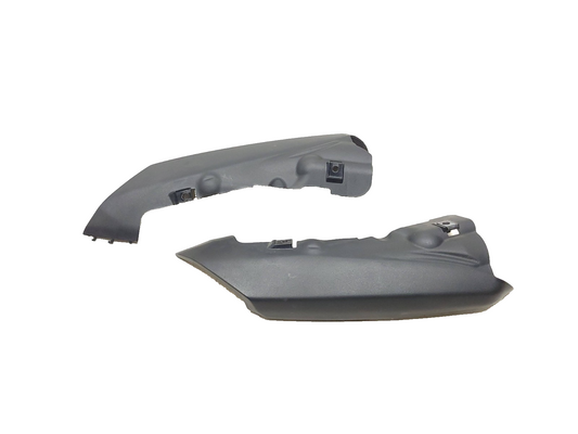 2007 Kawasaki Ninja Zx-6r Zx600 Muffler Exhaust Pipe Cover Heat Shield Pair OEM