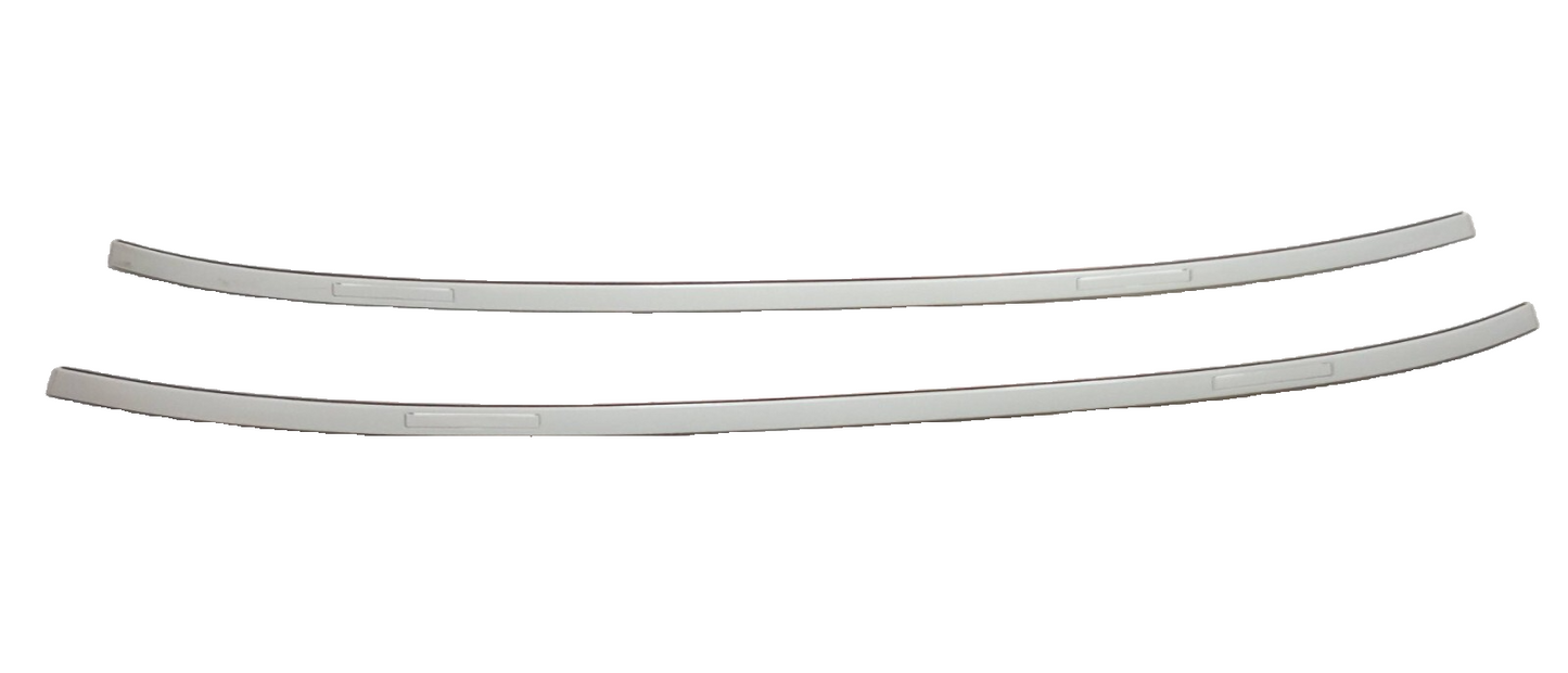 13-18 BMW 330xi F30 Sedan Roof Rack Rail Molding Trim Pair White OEM ✅
