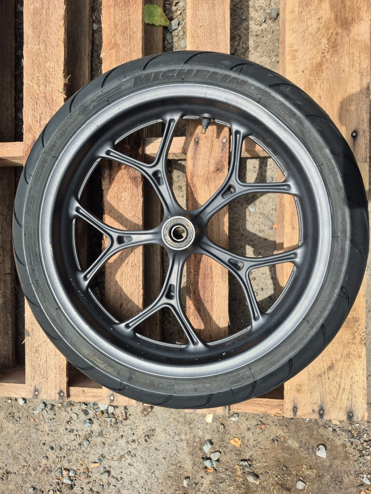 2012 Honda Nc700x Wheel Rim & Tire Front & Rear *straight* OEM