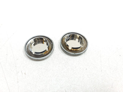 1996 - 2009 Kawasaki Vulcan 500 En500 Rear Back Swingarm Bolt Cap 2pcs OEM