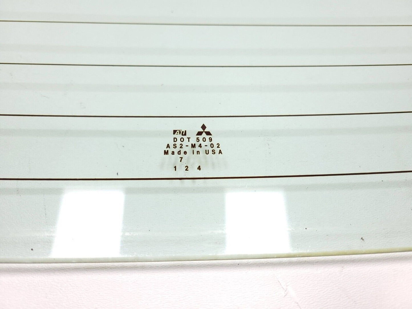 07 08 09 Mitsubishi Eclipse Convertible Rear Window Windshield OEM