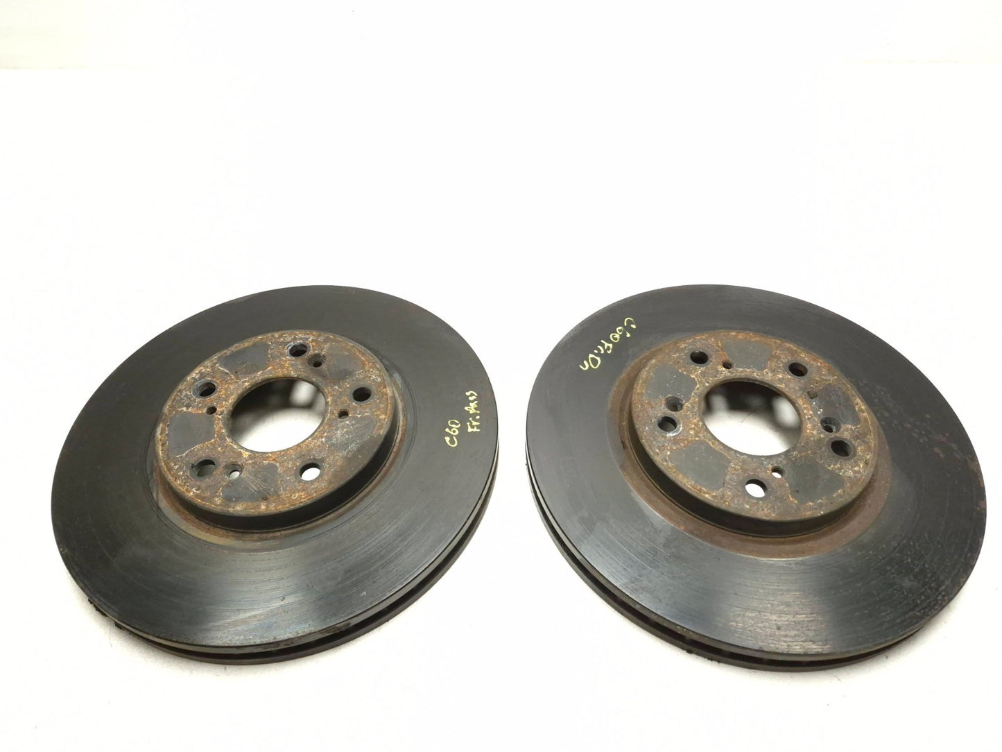 2007 Acura Tl Type-s Front Brake Disc Left & Right Pair OEM