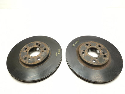 2007 Acura Tl Type-s Front Brake Disc Left & Right Pair OEM